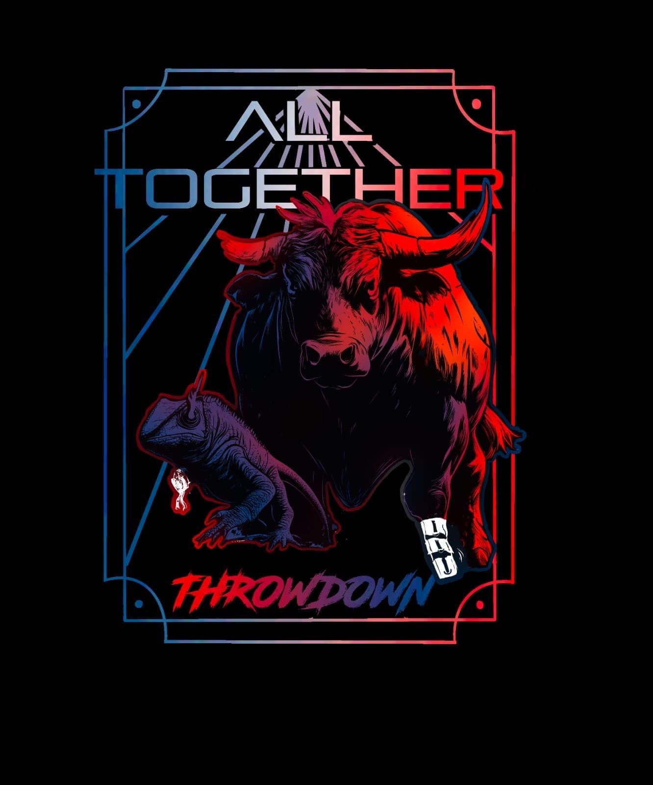ALL TOGHETHER Throwdown logo
